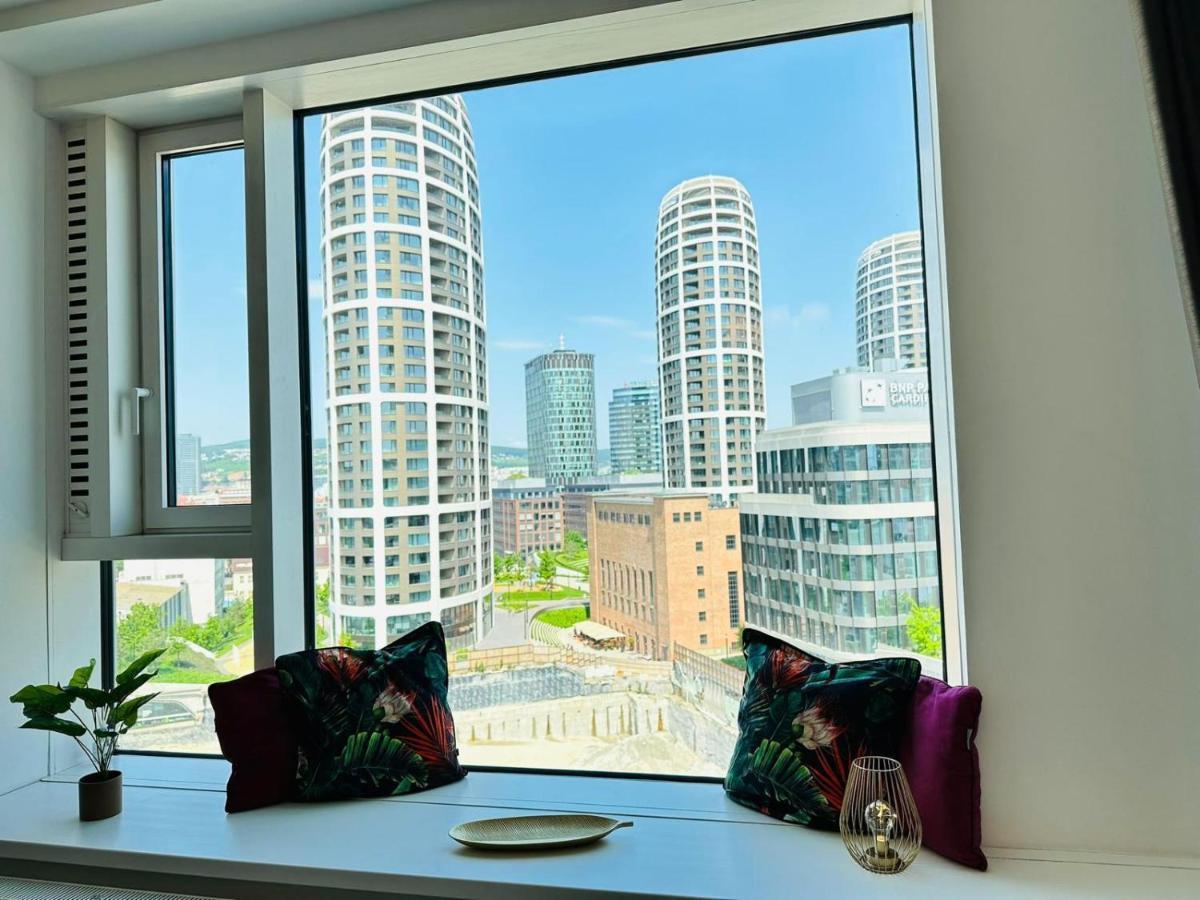 Apartments09 In New Building With Free Parking Panorama City - Amazing View Close To Old Town Bratislava Exterior photo